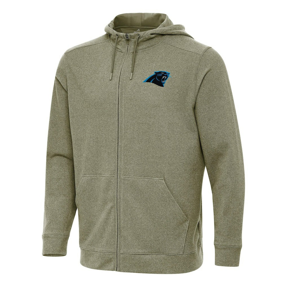 Carolina Panthers Antigua Effortless Full-Zip Hoodie