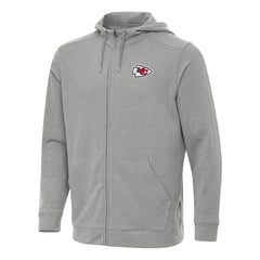 Kansas City Chiefs Antigua Effortless Full-Zip Hoodie