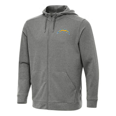 Los Angeles Chargers Antigua Effortless Full-Zip Hoodie
