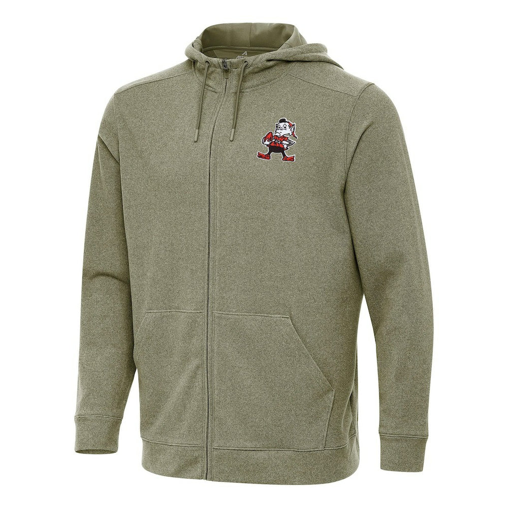 Cleveland Browns Antigua Effortless Full-Zip Hoodie
