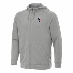 Houston Texans Antigua Effortless Full-Zip Hoodie