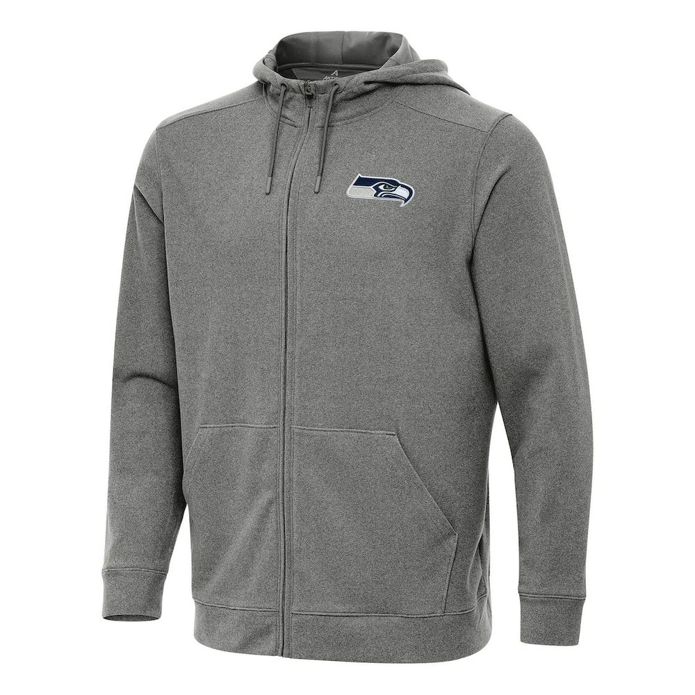 Seattle Seahawks Antigua Effortless Full-Zip Hoodie