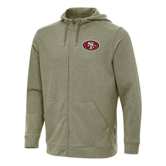 San Francisco 49ers Antigua Effortless Full-Zip Hoodie