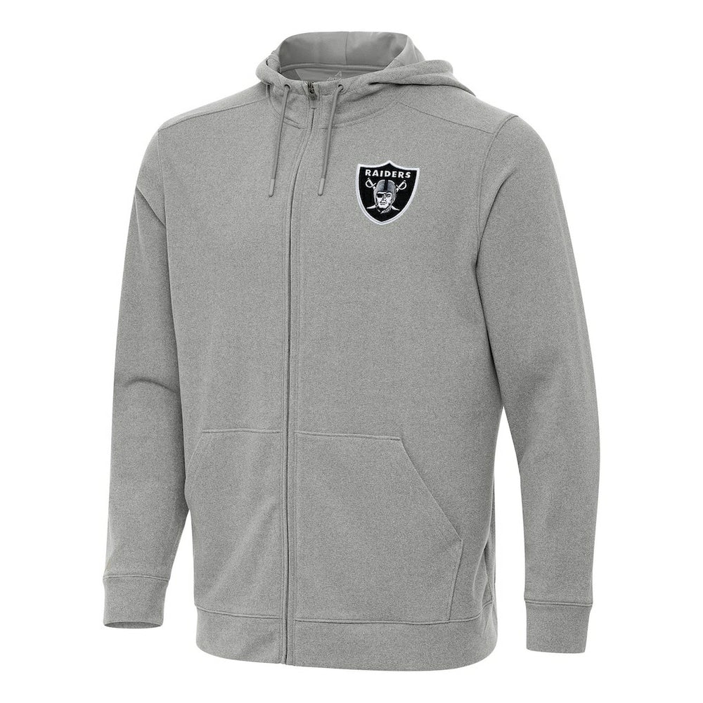 Las Vegas Raiders Antigua Effortless Full-Zip Hoodie