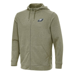 Philadelphia Eagles Antigua Effortless Full-Zip Hoodie