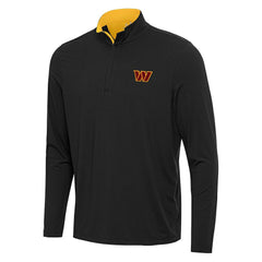 Washington Commanders Antigua Content Quarter-Zip Pullover Top