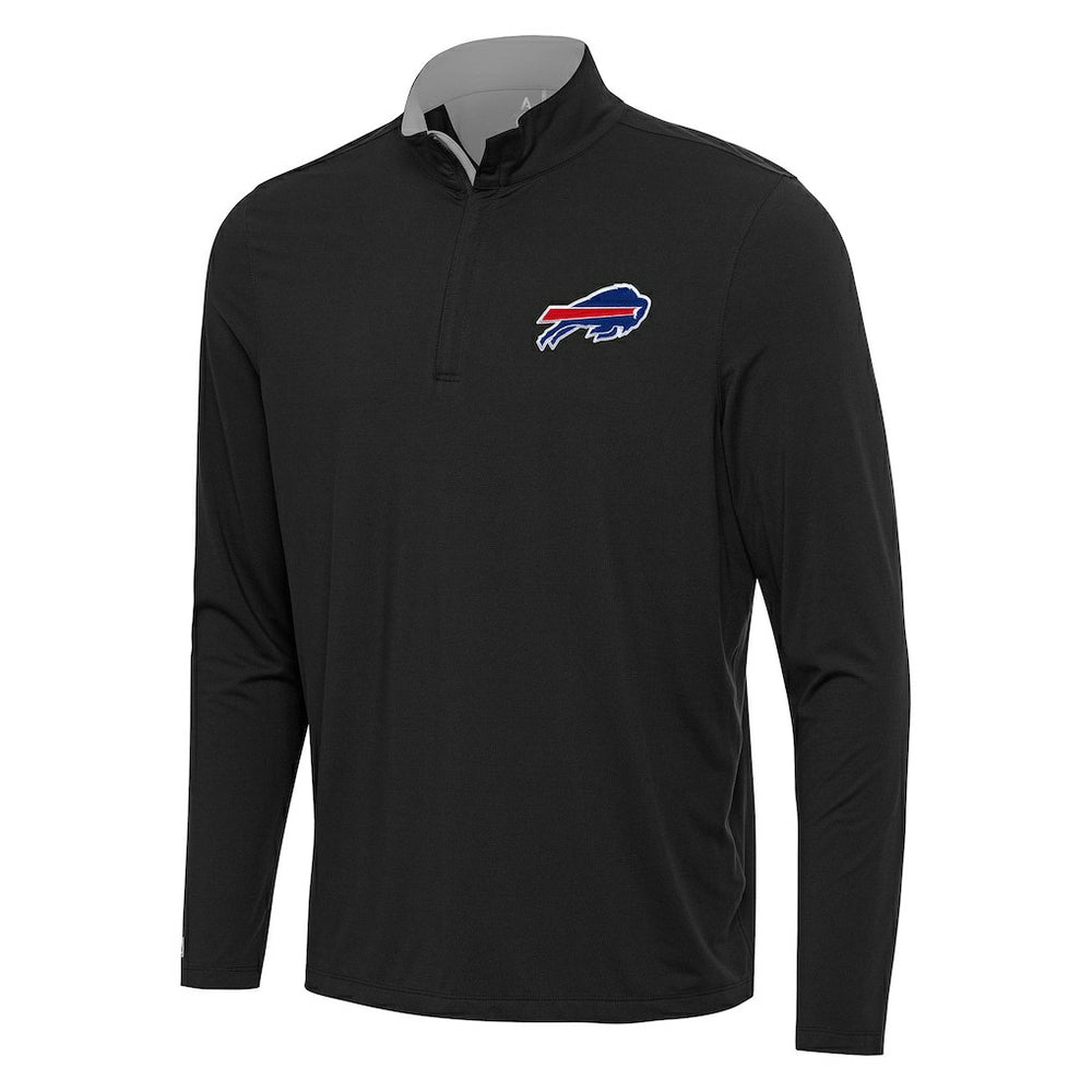 Buffalo Bills Antigua Content Quarter-Zip Pullover Top