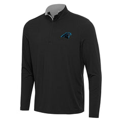 Carolina Panthers Antigua Content Quarter-Zip Pullover Top