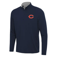 Chicago Bears Antigua Content Quarter-Zip Pullover Top