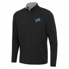 Detroit Lions Antigua Content Quarter-Zip Pullover Top