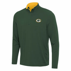 Green Bay Packers Antigua Content Quarter-Zip Pullover Top