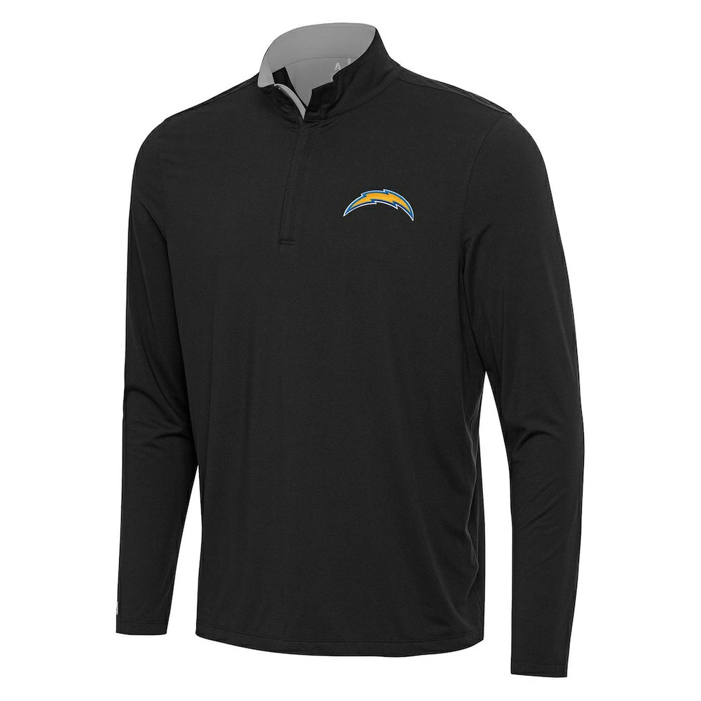 Los Angeles Chargers Antigua Content Quarter-Zip Pullover Top