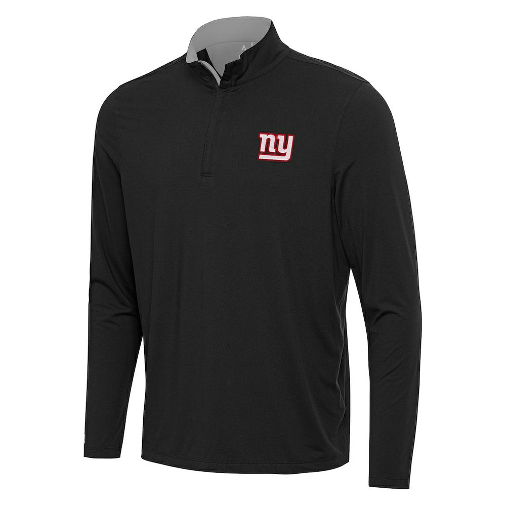 New York Giants Antigua Content Quarter-Zip Pullover Top
