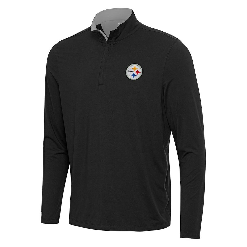 Pittsburgh Steelers Antigua Content Quarter-Zip Pullover Top