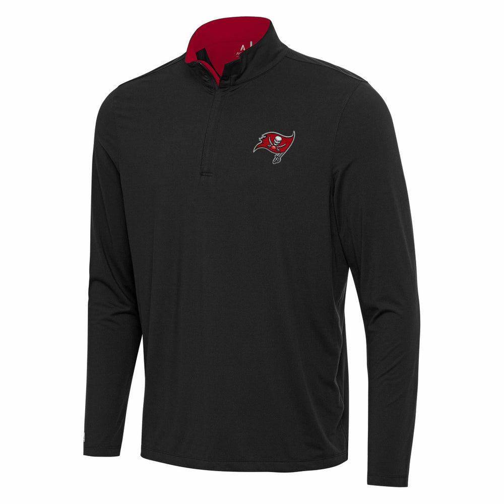 Tampa Bay Buccaneers Antigua Content Quarter-Zip Pullover Top