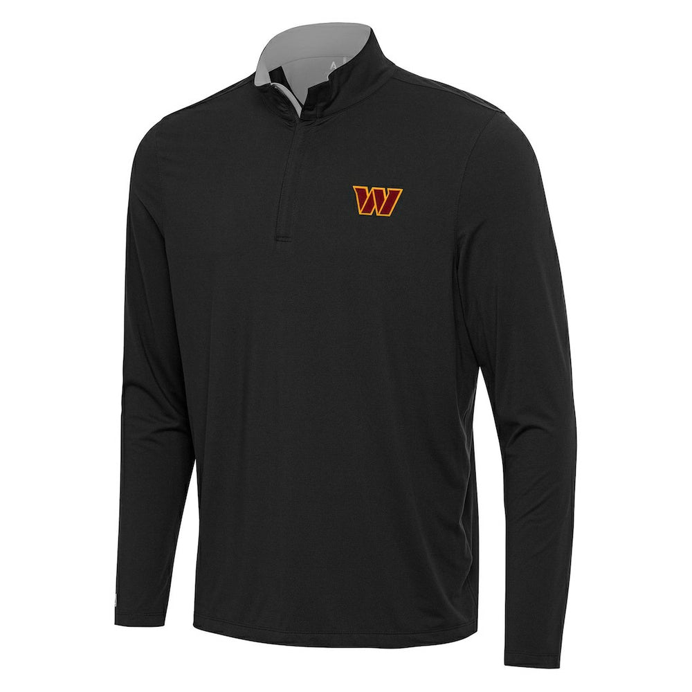 Washington Commanders Antigua Content Quarter-Zip Pullover Top