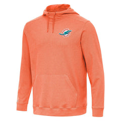 Miami Dolphins Antigua Cloud Pullover Hoodie