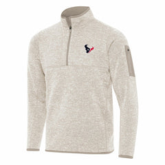 Houston Texans Antigua Fortune Quarter-Zip Pullover Jacket