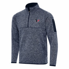 Houston Texans Antigua Fortune Quarter-Zip Pullover Jacket