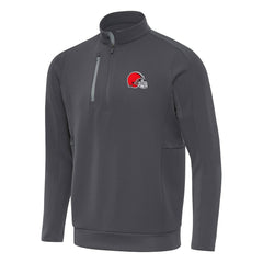 Cleveland Browns Antigua Generation Quarter-Zip Pullover Top