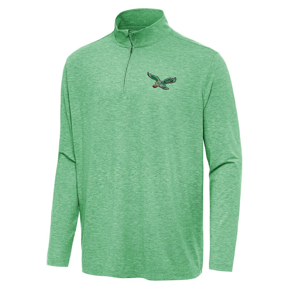 Philadelphia Eagles Antigua Hunk Quarter-Zip Jacket