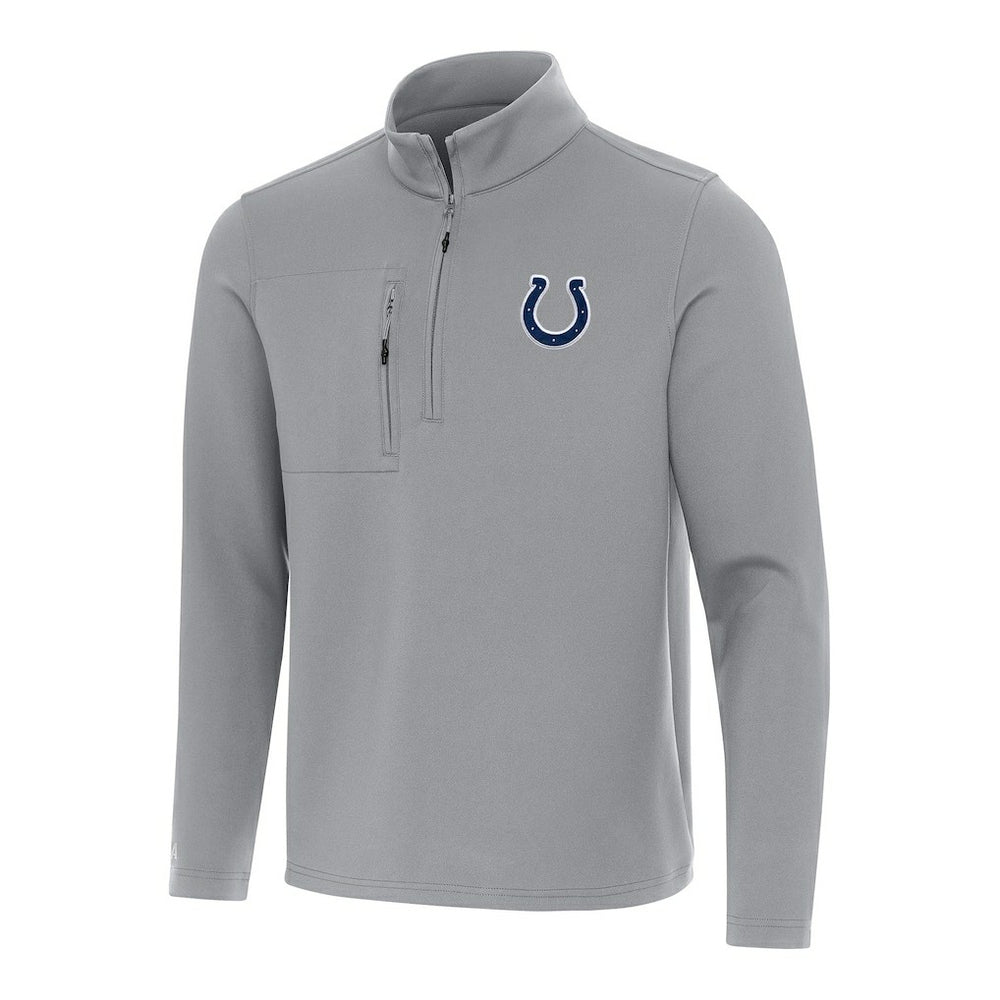 Indianapolis Colts Antigua Insider Quarter-Zip Pullover Top