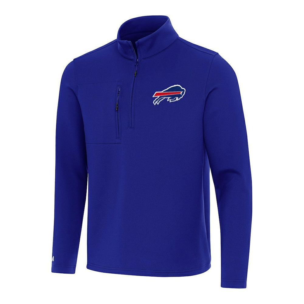 Buffalo Bills Antigua Insider Quarter-Zip Pullover Top
