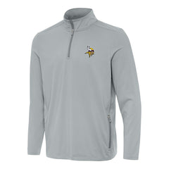 Minnesota Vikings Antigua Perilous Quarter-Zip Pullover Top
