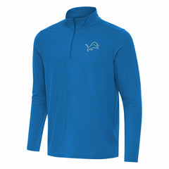Detroit Lions Antigua Intent Quarter-Zip Pullover Top
