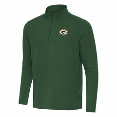 Green Bay Packers Antigua Intent Quarter-Zip Pullover Top