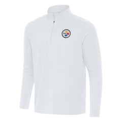 Pittsburgh Steelers Antigua Intent Quarter-Zip Pullover Top
