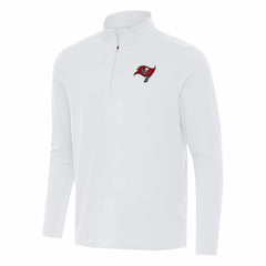 Tampa Bay Buccaneers Antigua Intent Quarter-Zip Pullover Top