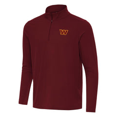 Washington Commanders Antigua Intent Quarter-Zip Pullover Top