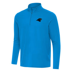 Carolina Panthers Antigua Intent Quarter-Zip Pullover Top