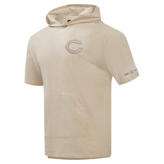 Chicago Bears Pro Standard Neutrals Capsule Short Sleeve Pullover Hoodie