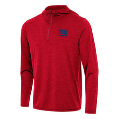 New York Giants Antigua Tidy Quarter-Zip Pullover Hoodie
