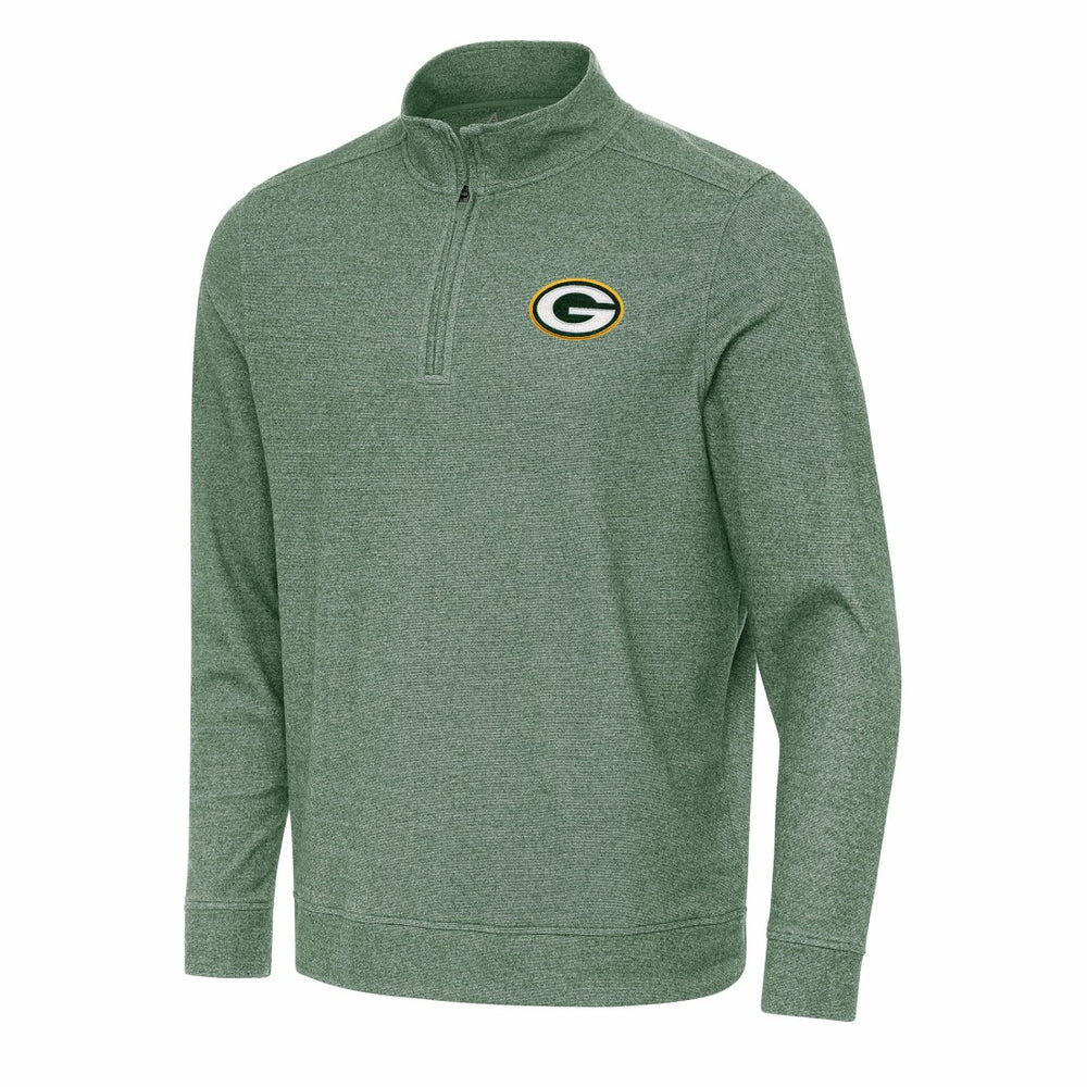 Green Bay Packers Antigua Subtle Quarter-Zip Top