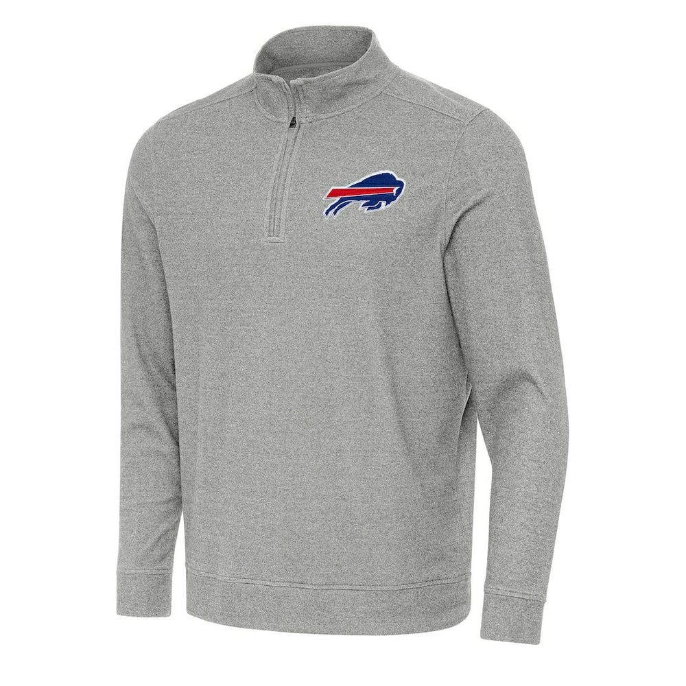 Buffalo Bills Antigua Subtle Quarter-Zip Top