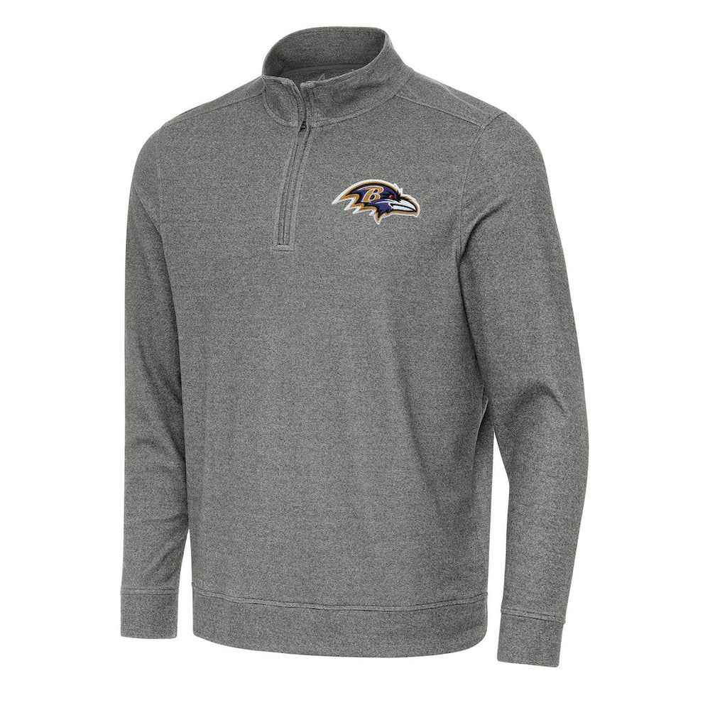Baltimore Ravens Antigua Subtle Quarter-Zip Top