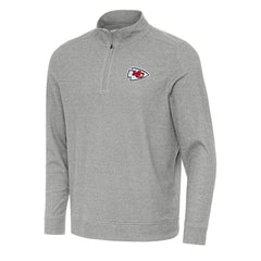 Kansas City Chiefs Antigua Subtle Quarter-Zip Top