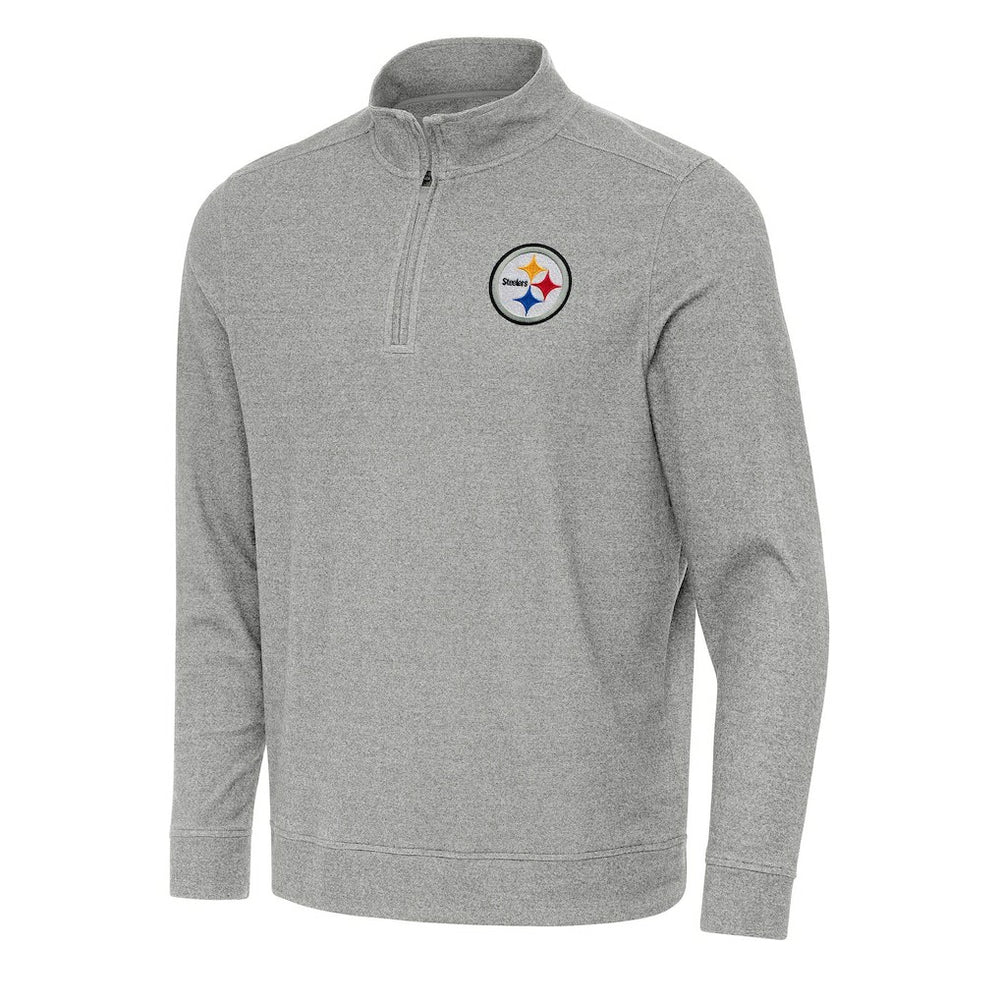 Pittsburgh Steelers Antigua Subtle Quarter-Zip Top