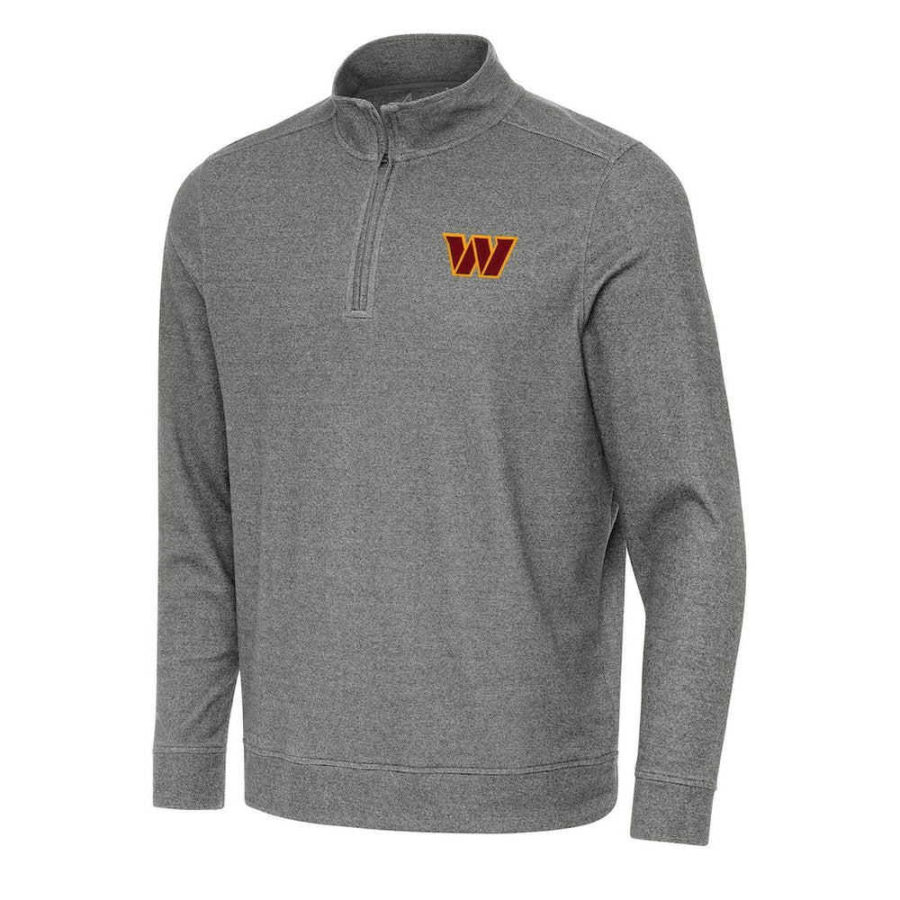 Washington Commanders Antigua Subtle Quarter-Zip Top