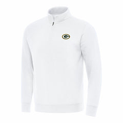 Green Bay Packers Antigua Victory Quarter-Zip Pullover Top
