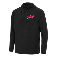Buffalo Bills Antigua Spikes Quarter-Zip Pullover Hoodie