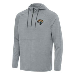 Jacksonville Jaguars Antigua Spikes Quarter-Zip Pullover Hoodie