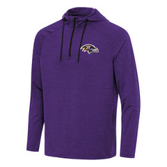 Baltimore Ravens Antigua Spikes Quarter-Zip Pullover Hoodie