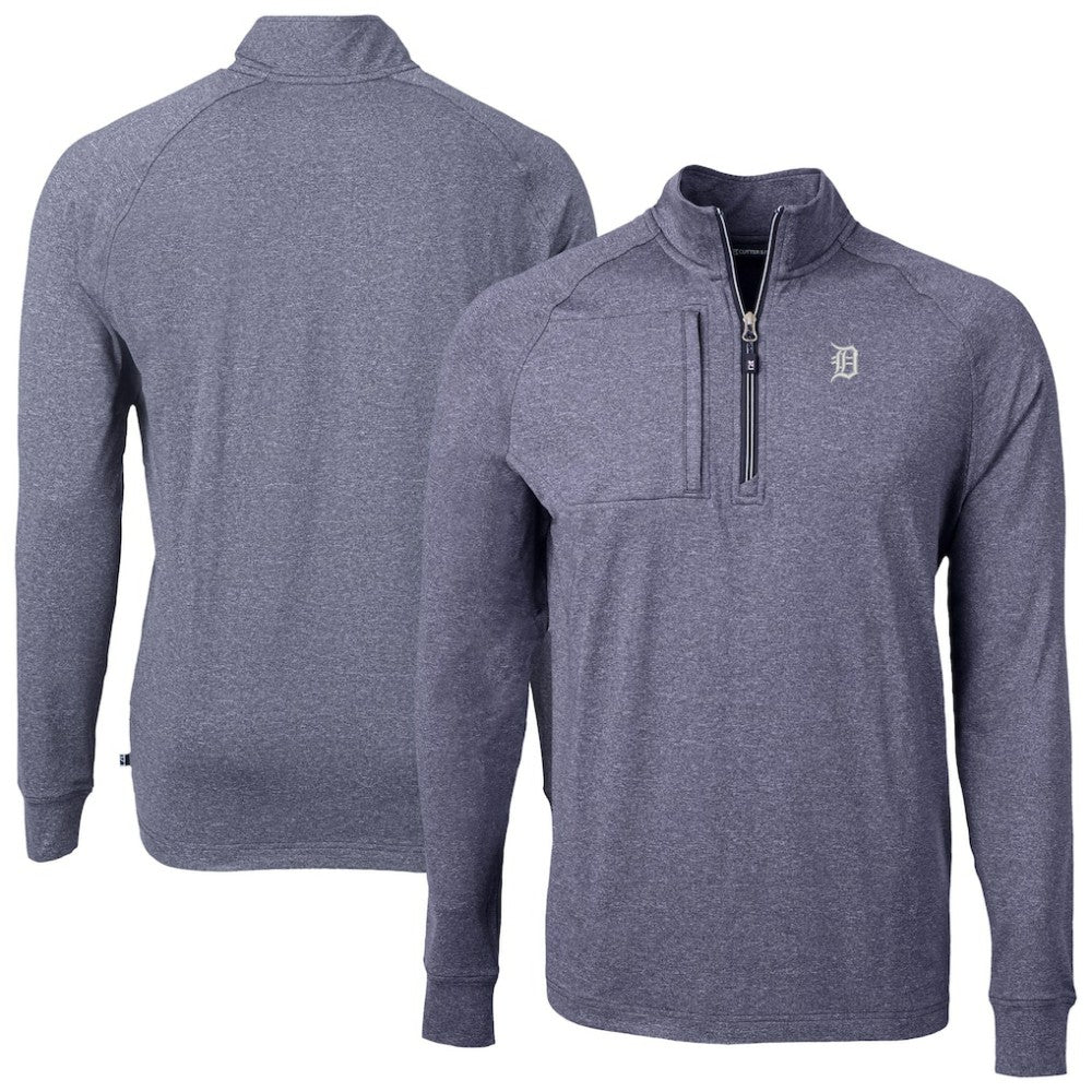 Detroit Tigers Cutter & Buck Adapt Eco Raglan Quarter-Zip Jacket | MLB Online
