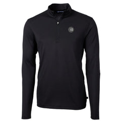 Chicago Cubs Cutter & Buck Virtue Eco Pique Quarter-Zip Jacket | MLB Shop