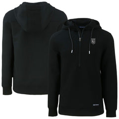 Kansas City Royals Cutter & Buck Roam Eco Recycled Half-Zip Pullover Hoodie | MLB On Sale