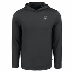 Kansas City Royals Cutter & Buck Coastline Epic Comfort Eco Recycled Long Sleeve Hoodie T-Shirt | MLB US